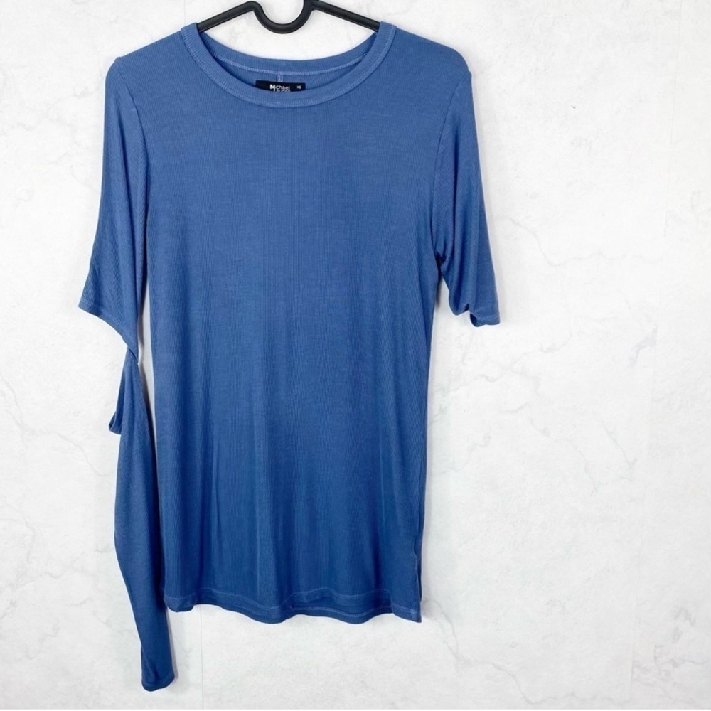 Michael Lauren Blue Short Sleeve Tee